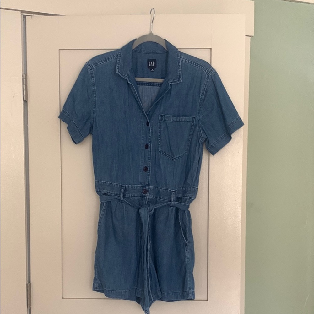 GAP Denim Jumpsuit